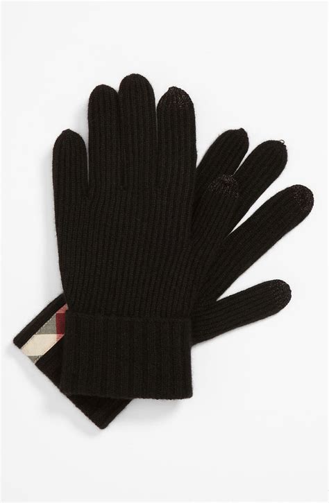 burberry touch gloves